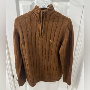 Cable-Knit Wool Cashmere Sweater Mens